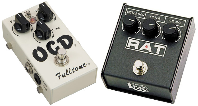 Overdrive & Distortion Pedals
