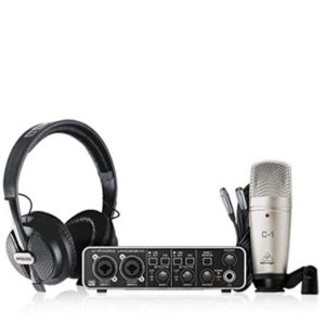 Behringer U-PHORIA STUDIO Complete Recording Bundle