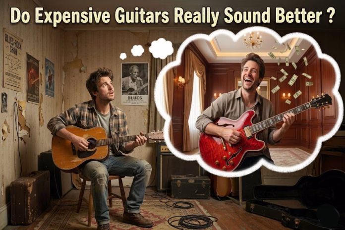 Do expensive guitars sound better